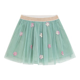 Danamade DMIANA Girls Sparkly Tutu Skirt - Dusty Mint